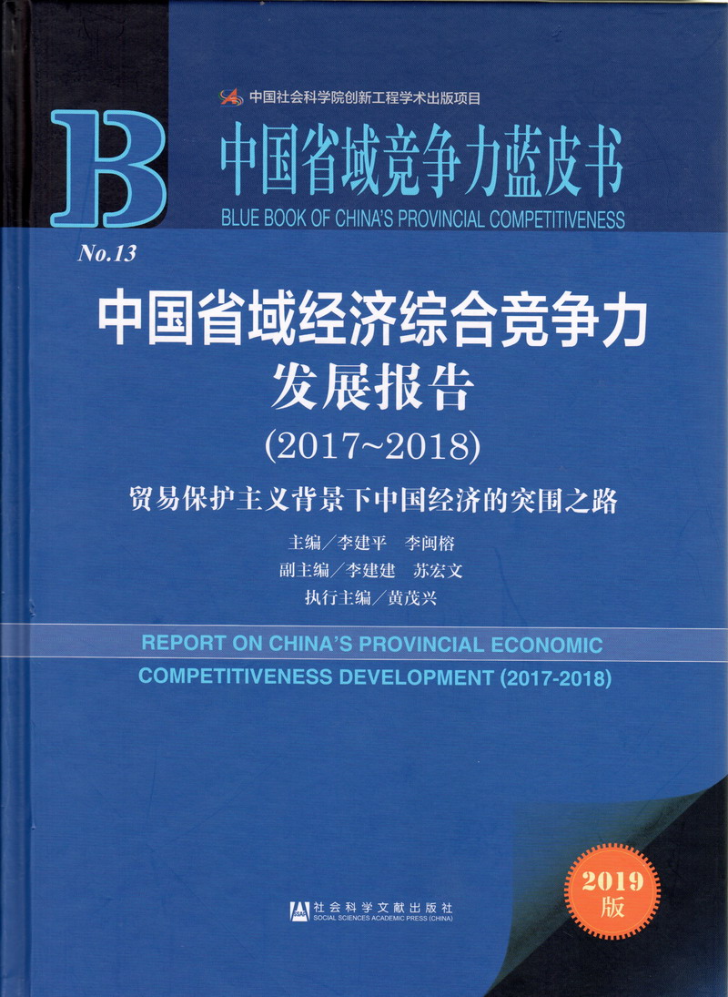 内射老妇女bbwxogod中国省域经济综合竞争力发展报告（2017-2018）