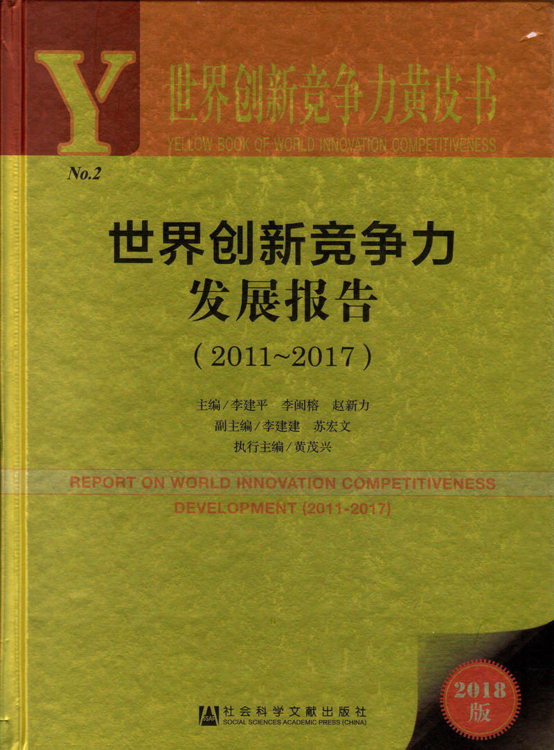 肏老骚屄视频世界创新竞争力发展报告（2011-2017）